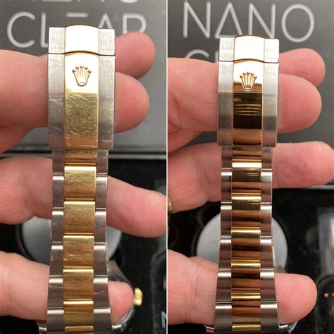 nano clear rolex|nano watch renewal.